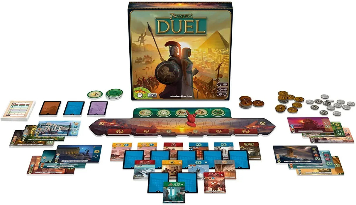 Board Games 7 Wonders Basic Duel English Version