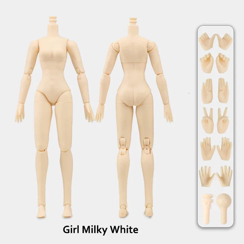 1/6 Doll Body Colors Skin Give Opponents Moveable