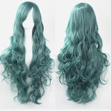 Lady 80cm Long Curly Wigs Fashion Cosplay Costume