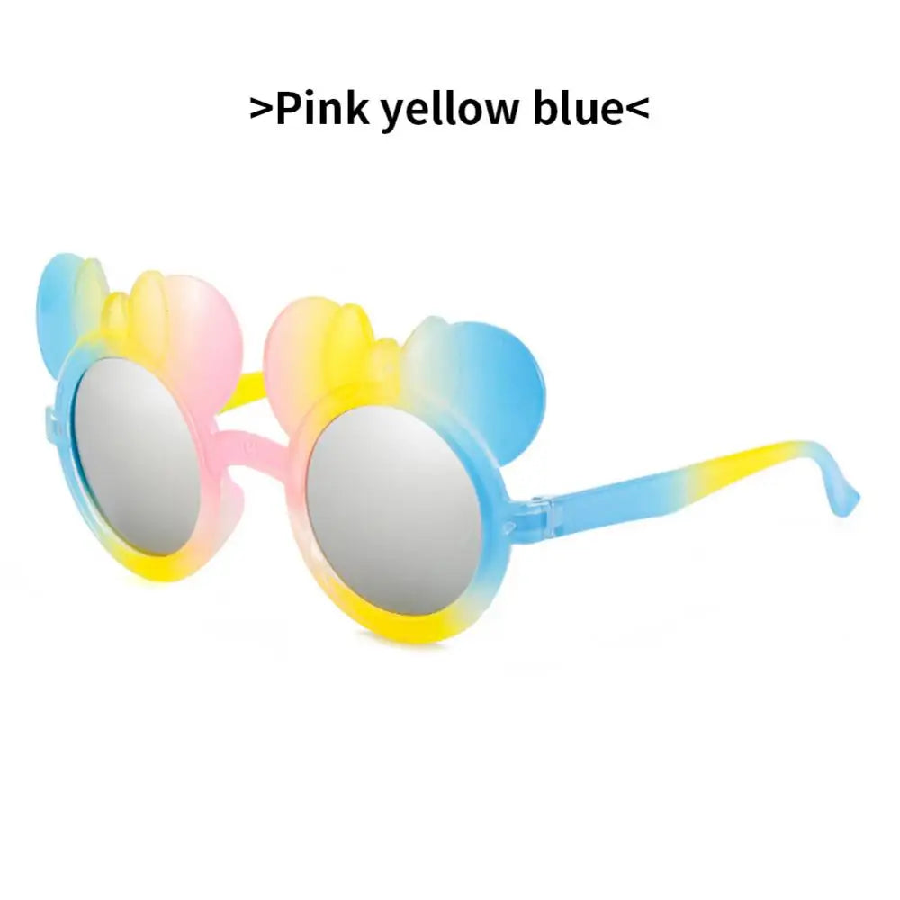 Sunglasses Cute Childrens Glasses Cartoon Bear Ear Gafas