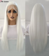 Bombshell Snow White 13*4 Synthetic Hair Front Lace