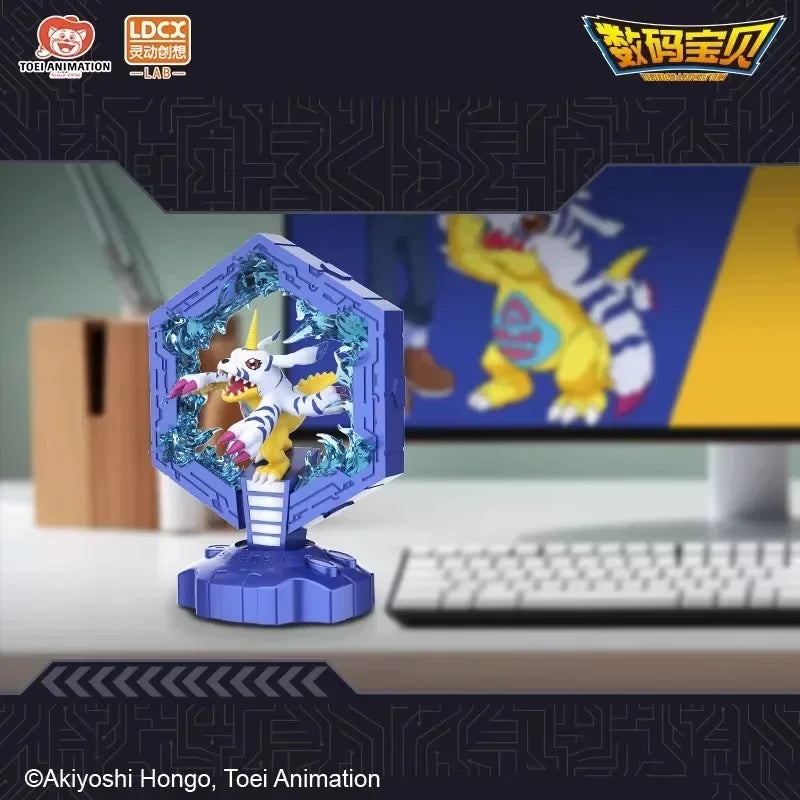 Derivatives Agumon Gabumon Night Lamp Digimon Adventure Anime