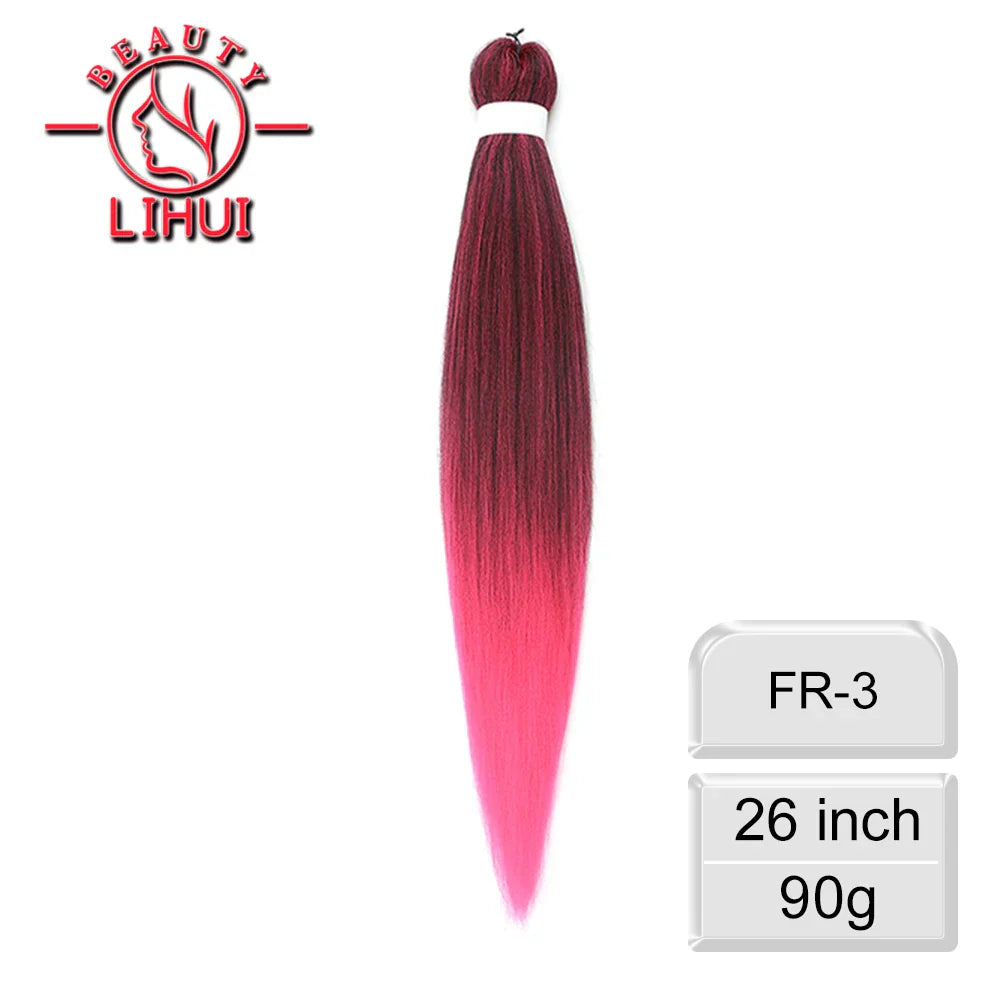 Braiding Hair Pre-stretched Synthetic Jumbo Braiding Hair Extensions