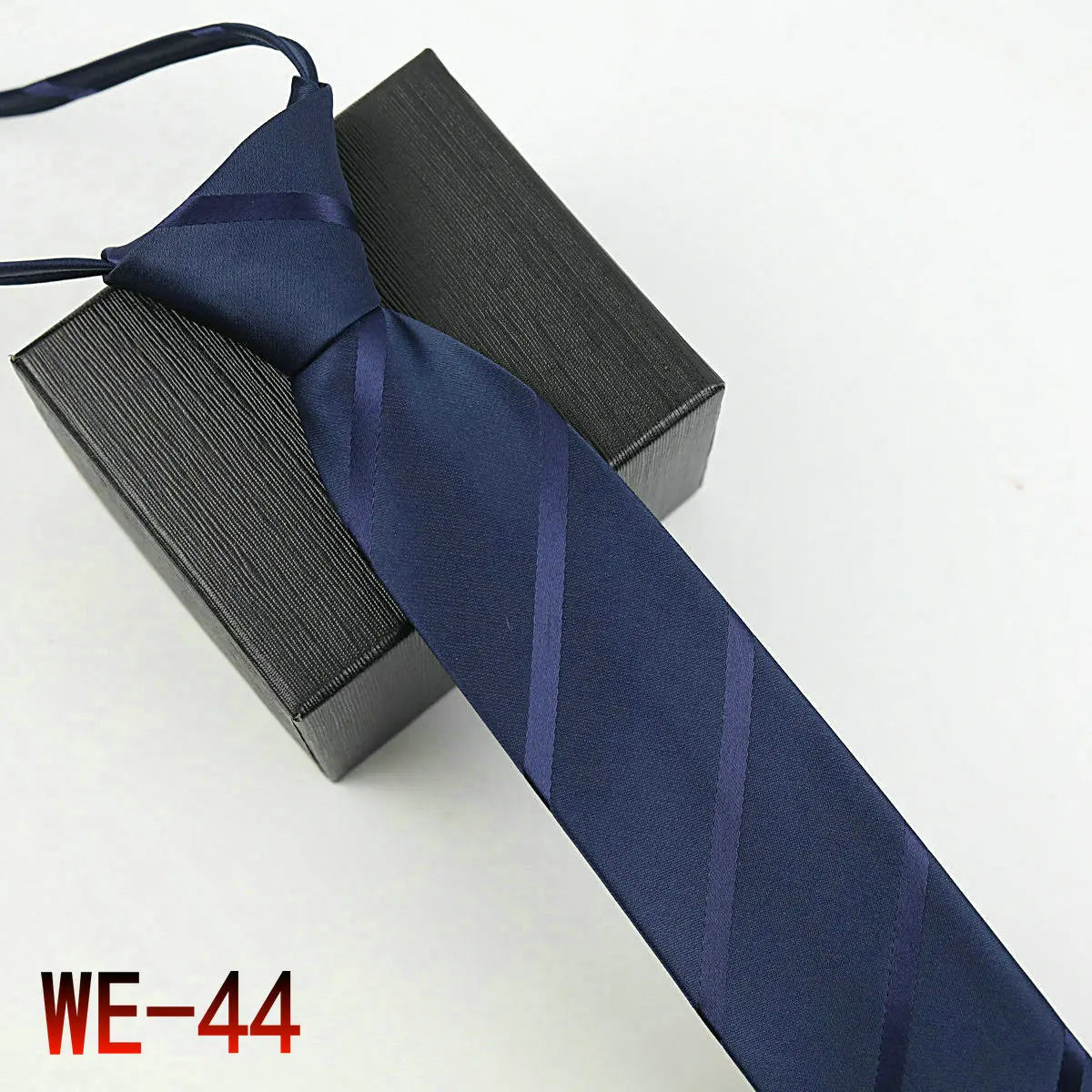 New Suit Business Zipper Tie for Man 48*7cm