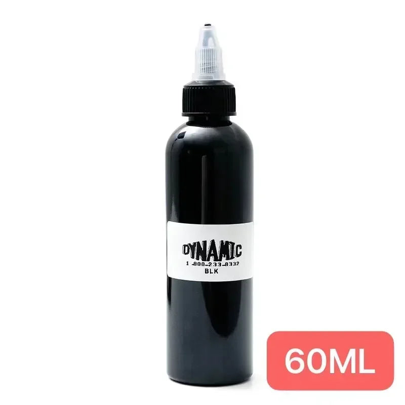 Sdatter 60/90/120ml Black Tattoo Ink Pigment Professional DIY