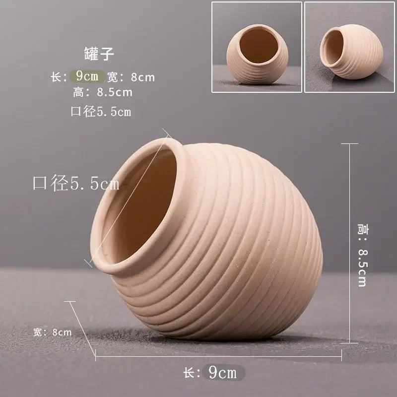 Clay Aquarium Decoration Ceramics Fish Tank Landscaping Shrimp