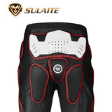 SULAITE Motorcycle Armor Trousers Motocross Pants Long Armor Knee Crotch Hip Protection Motorbike Riding Racing Equipment Shorts