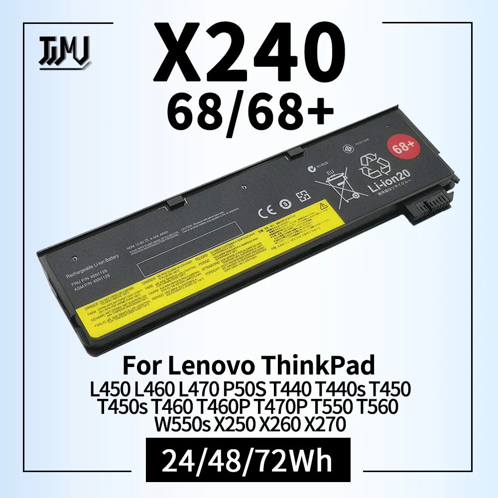 X240 Laptop Battery for Lenovo ThinkPad L450 L460