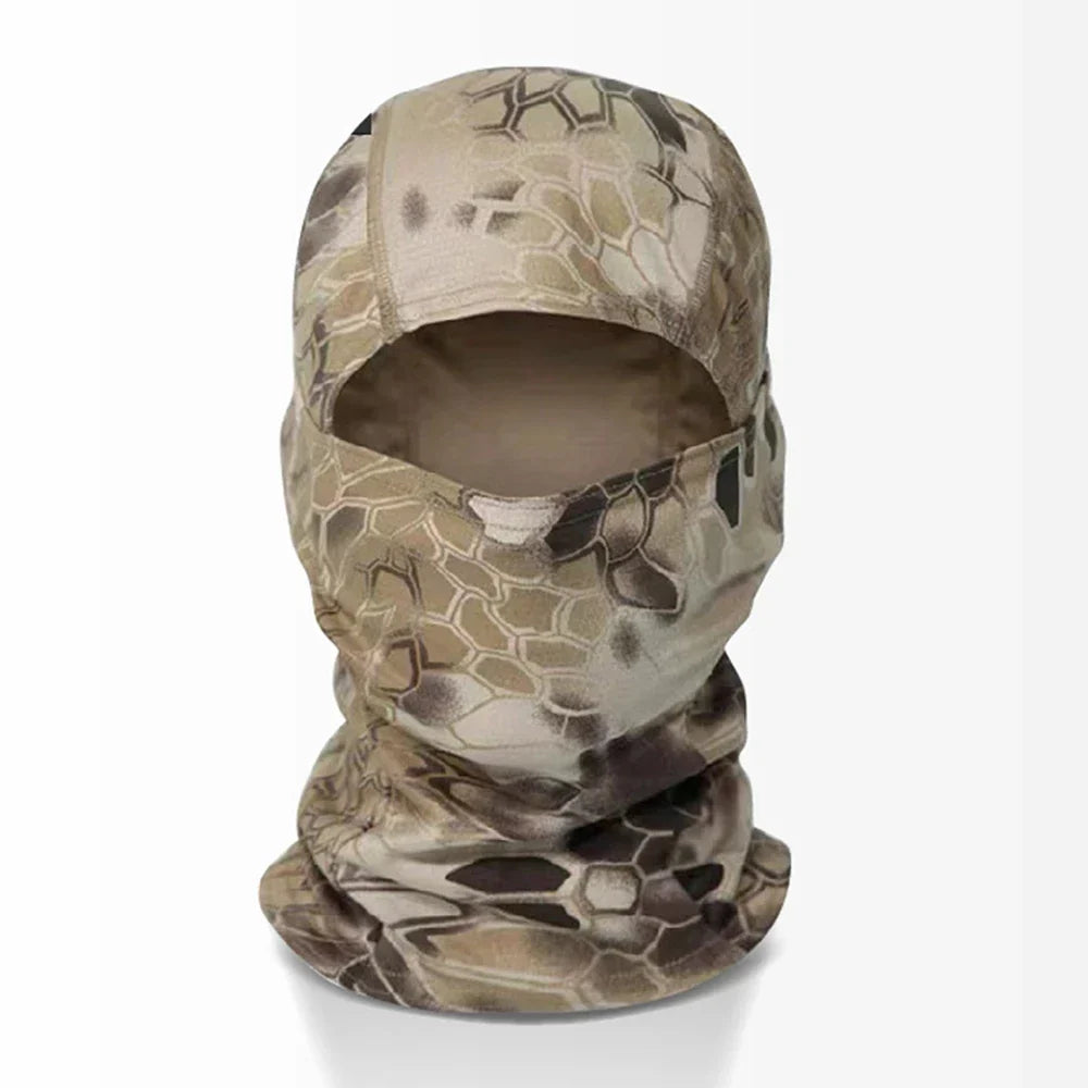 Tactical Camouflage Balaclava Hat Motorcycle Face Mask Lycra