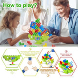 Puzzle Tetra Tower Game Fun Balance Stacking Building