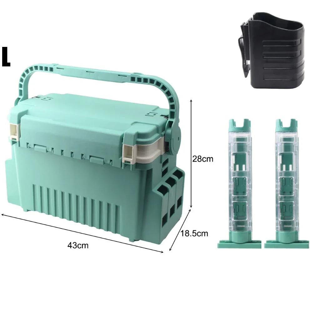 Large Capacity Fishing Tackle Box Multifunctional Fishing Lures