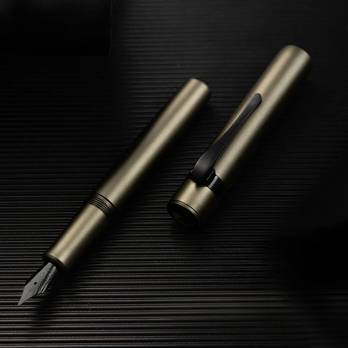 New Hongdian M2 Fountain Pen Mini Black Forest