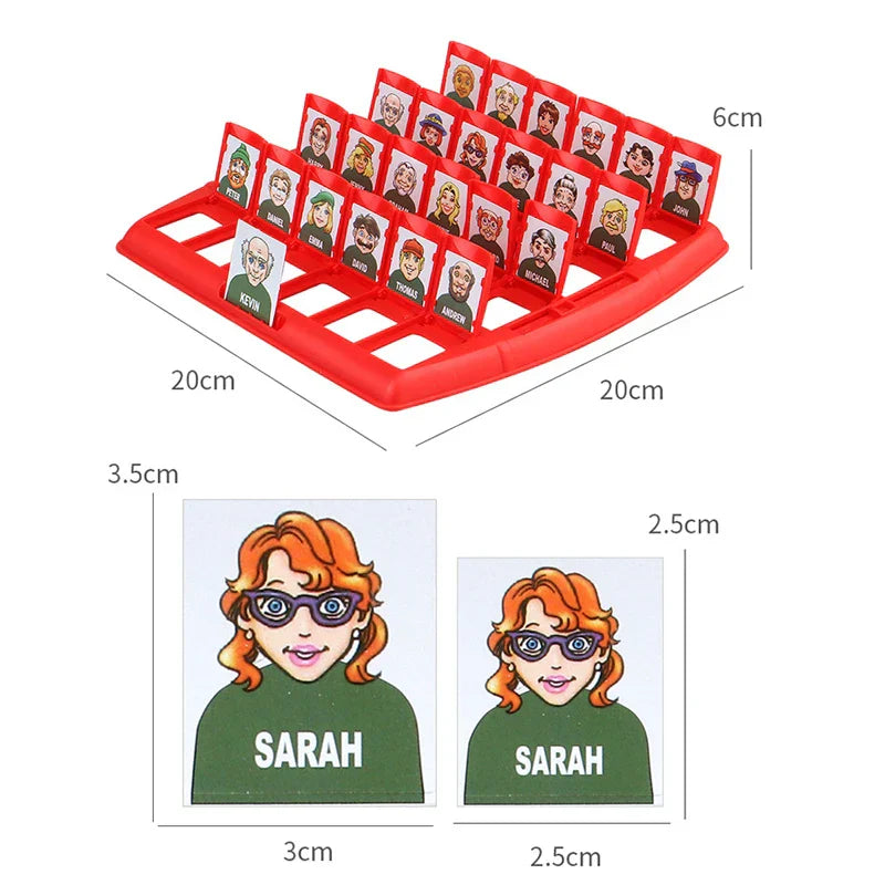 Guess who I am board game parent-child interaction