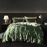 Luxury Gold Mulberry Silk Bedding Set Comforter Quilt