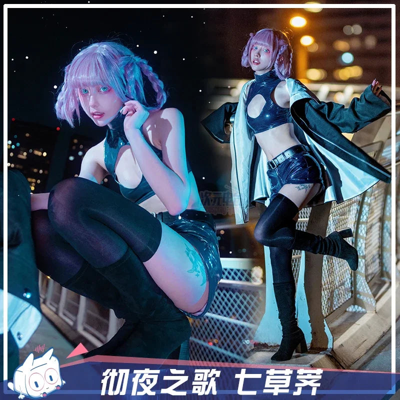 Anime Call of The Night Nazuna Cosplay Costume