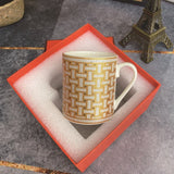 Luxury Brand Ceramic Coffee Cup Tumbler Mug Living