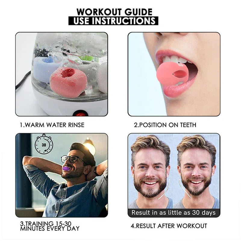 Fitness Face Masseter Men Facial Go Mouth Jawline