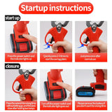 1Set Electric Ear Tag Plier Animal Control Device