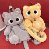 40cm Kawaii Plush Big Eyes Cat Toy Backpack