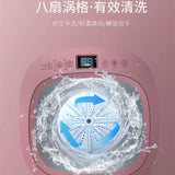 110V/220V Full-automatic washing machine with dewatering portable small