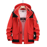 Plus Size 8xl Outdoor Waterproof Men's Two-pieces Sets