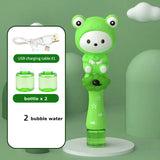 Cute Animal Magic Bubble Machine Toys Wedding Supplies