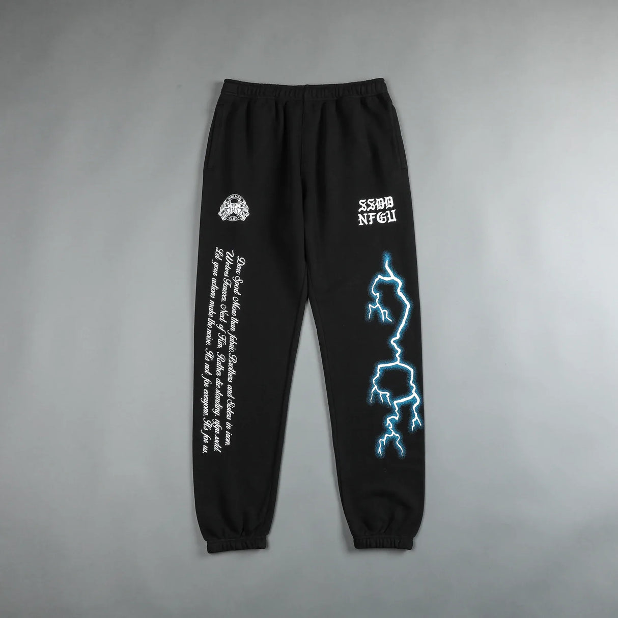 DARC Wolves Joggers Street Pants Casual Warm Oversize