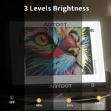 ARTDOT LED Light Pad For 5D Stitch Diamond