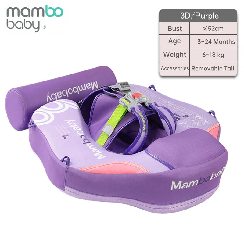 Mambobaby Float Non Inflatable Upgrade Soft Baby Swimming