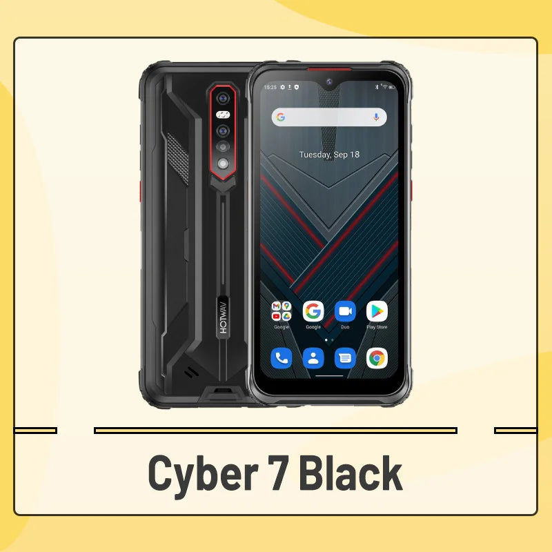 HOTWAV Cyber 7 5G Rugged Phone 6.3 Inch