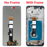 Screen With Frame For Motorola Moto E32 LCD