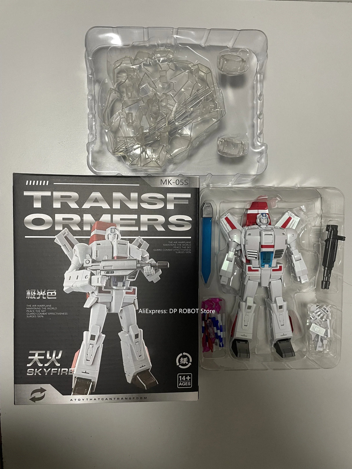 Transformation MIKE TOYS MK-05S MK05S 2.0 Ver Jetfire