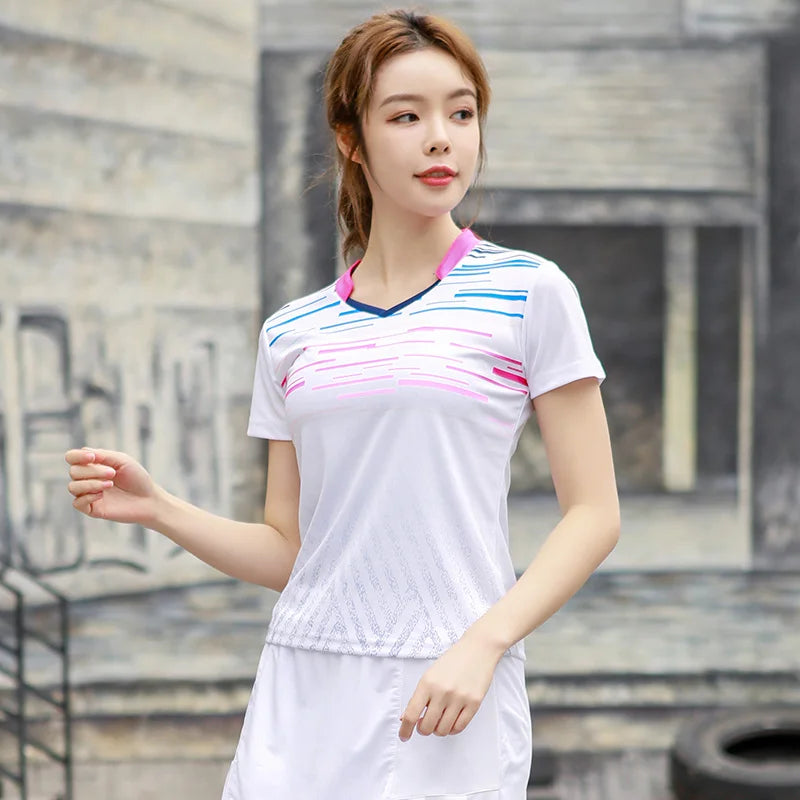 New Badminton Shirts Men Women Table Tennis Shirts