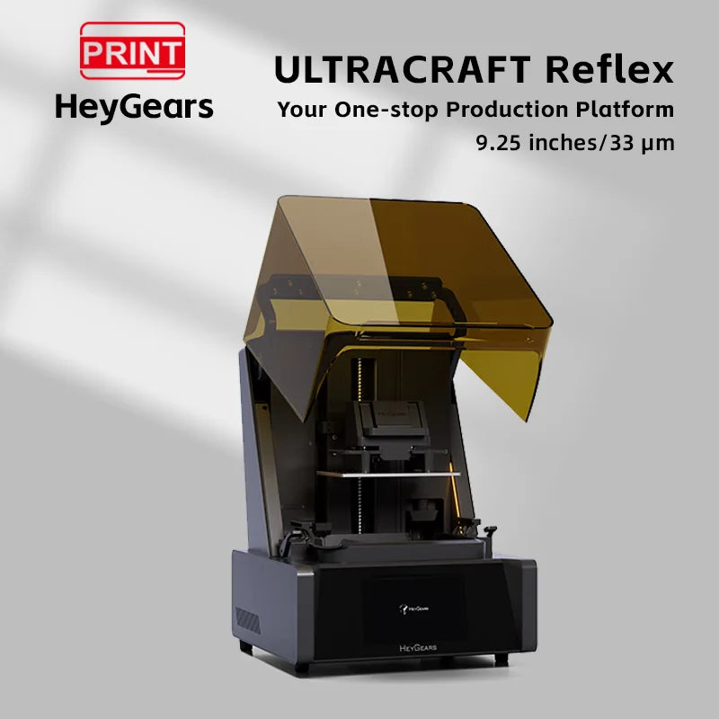 GoPrint HeyGears ULTRACRAFT Reflex 3D printer UV curable