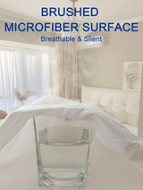 Waterproof Mattress Protector Cover Breathable Noiseless Soft Washable