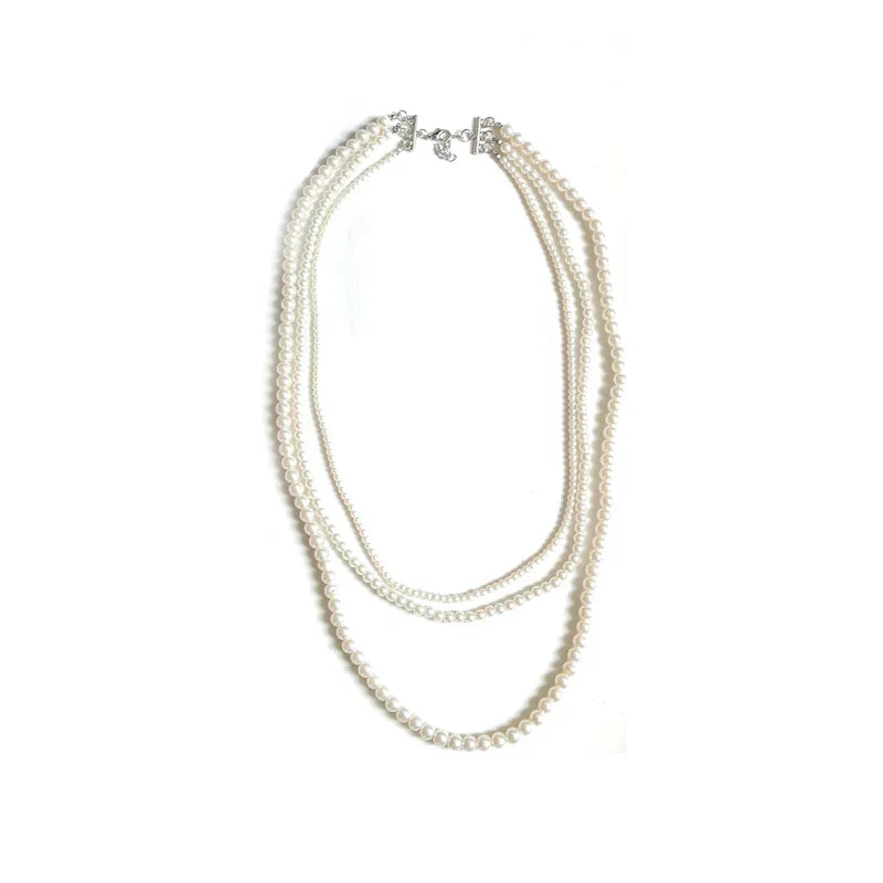 Korea Fashion 5 layers Long Sweater Chain Necklace