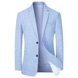 New Men's Suit Jacket Thin Blazers Spring Autumn