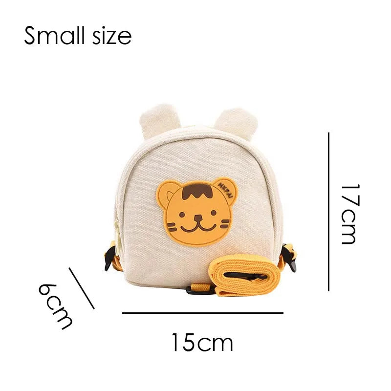 Korean Kids Backpack Round Kawaii Children's Handbags for