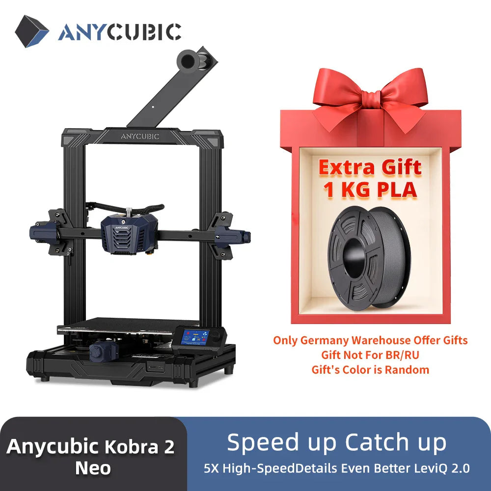 ANYCUBIC Kobra 2 Neo FDM 3D Printer With