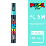 39 Colors Uni Posca PC-5M Paint Marker,1.8-2.5mm Medium