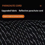 100m 550 Military Reflective Paracord 7 Strand 4mm
