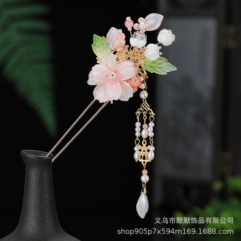 Vintage Hair Sticks Hairpins Chinese Hanfu Hair Accessories