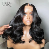 Body Wave 4x4 Transparent Lace Front Bob Wig