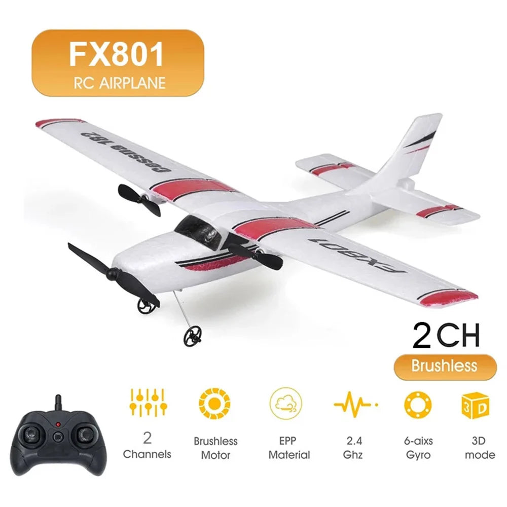 FX801 RC Plane EPP Foam Glider Remote Control