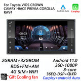 8-Core Android 11.0 2DIN CarPlay Multimedia Player