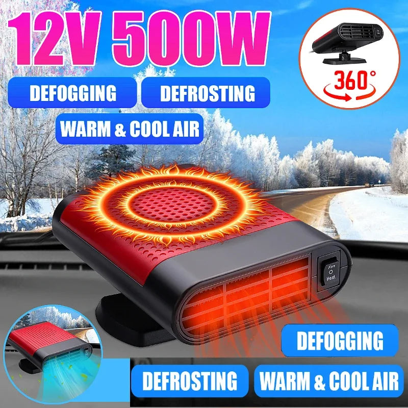500W 12V car defroster car electrical appliances 360
