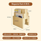 Nordic Bookshelf with Portable 6 Pockets Mid-Ancient Floor