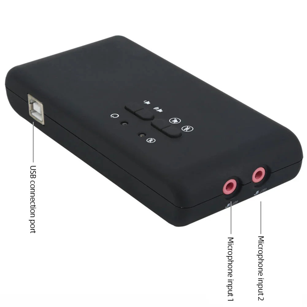 7.1 Channel USB Soundbox USB External Stereo Sound