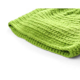 Stylish Men's And Women's Green Hand-woven Wool Hat