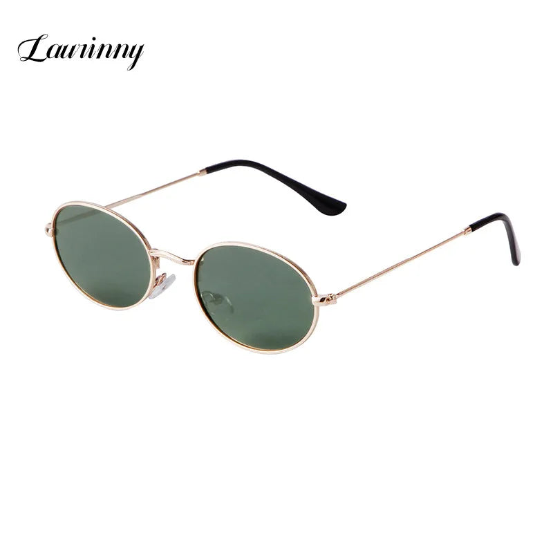 2022 New Polarized Men's Sunglasses Fashion Metal Oval